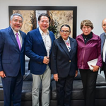 Esta tarde acudí a reunión con la Secretaria Rosa Icela Rodríguez, titular de la Secretaría de Gobernación; Armando Quintero, Coordinador General del INAFED, con integrantes de los Gabinetes federal y estatal, así como con Presidentas y Presidentes Municipales, para en conjunto revisar avances en la implementación del Plan Integral de la Zona Oriente, que impulsa nuestra querida Presidenta Claudia Sheinbaum Pardo.