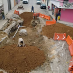 Reparó Gobierno de Izcalli socavón de 72 m3 en Av. De Las Conchas